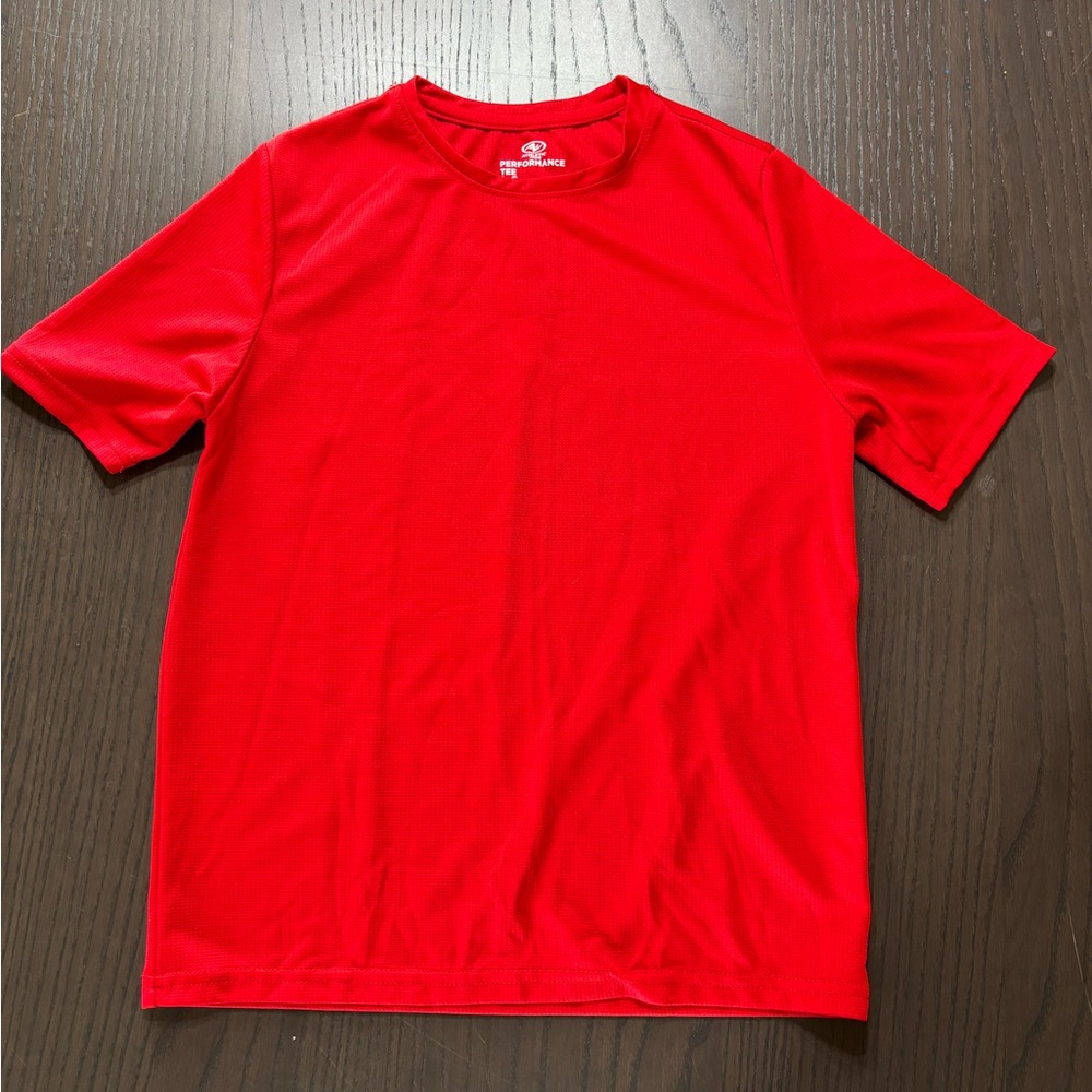 Red Athletic Youth Large (10-12) Shirt